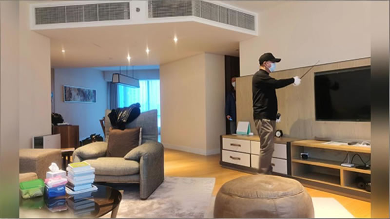 广州某家居防窃听上门检测服务